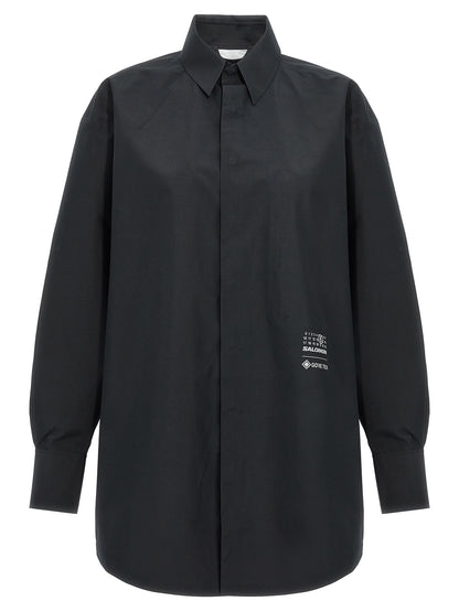 Black Polyester Blouse