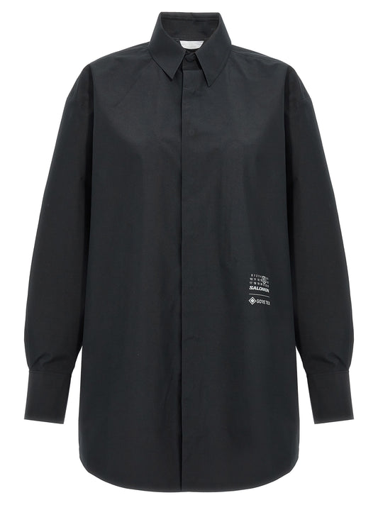 Black Polyester Blouse