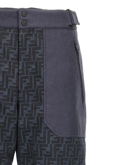 Blue Polyamide Sportswear