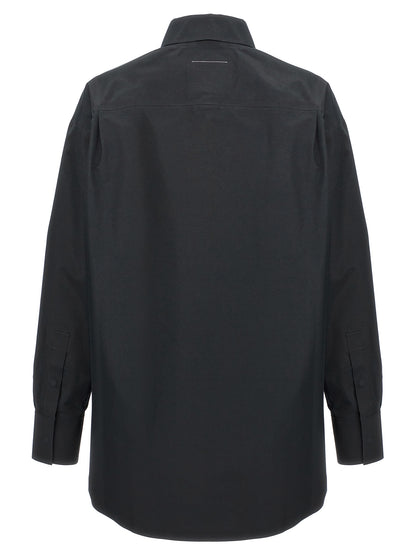 Black Polyester Blouse