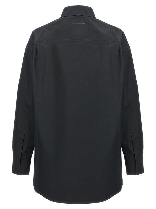 Black Polyester Blouse