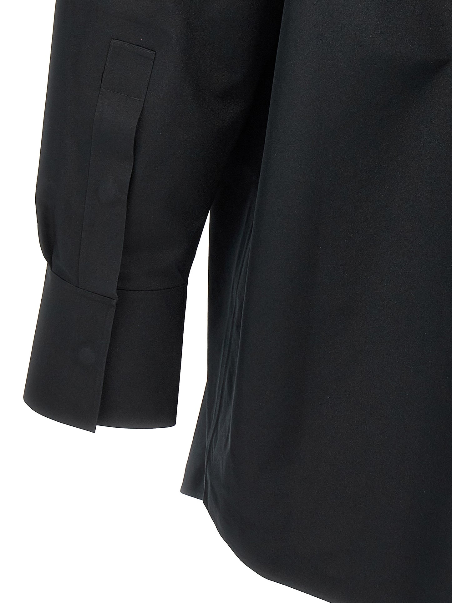 Black Polyester Blouse