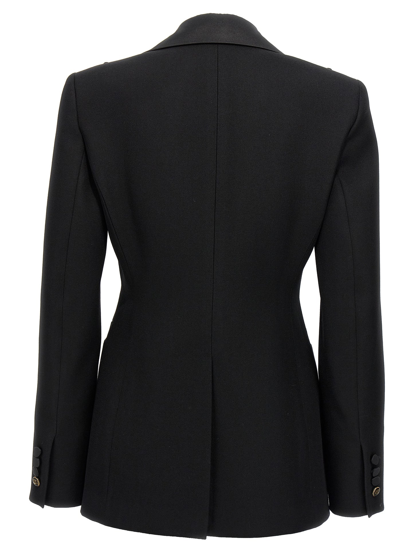 Black Virgin Wool Blazer