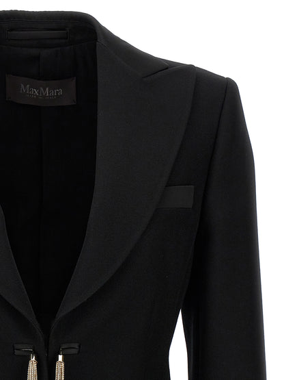 Black Virgin Wool Blazer