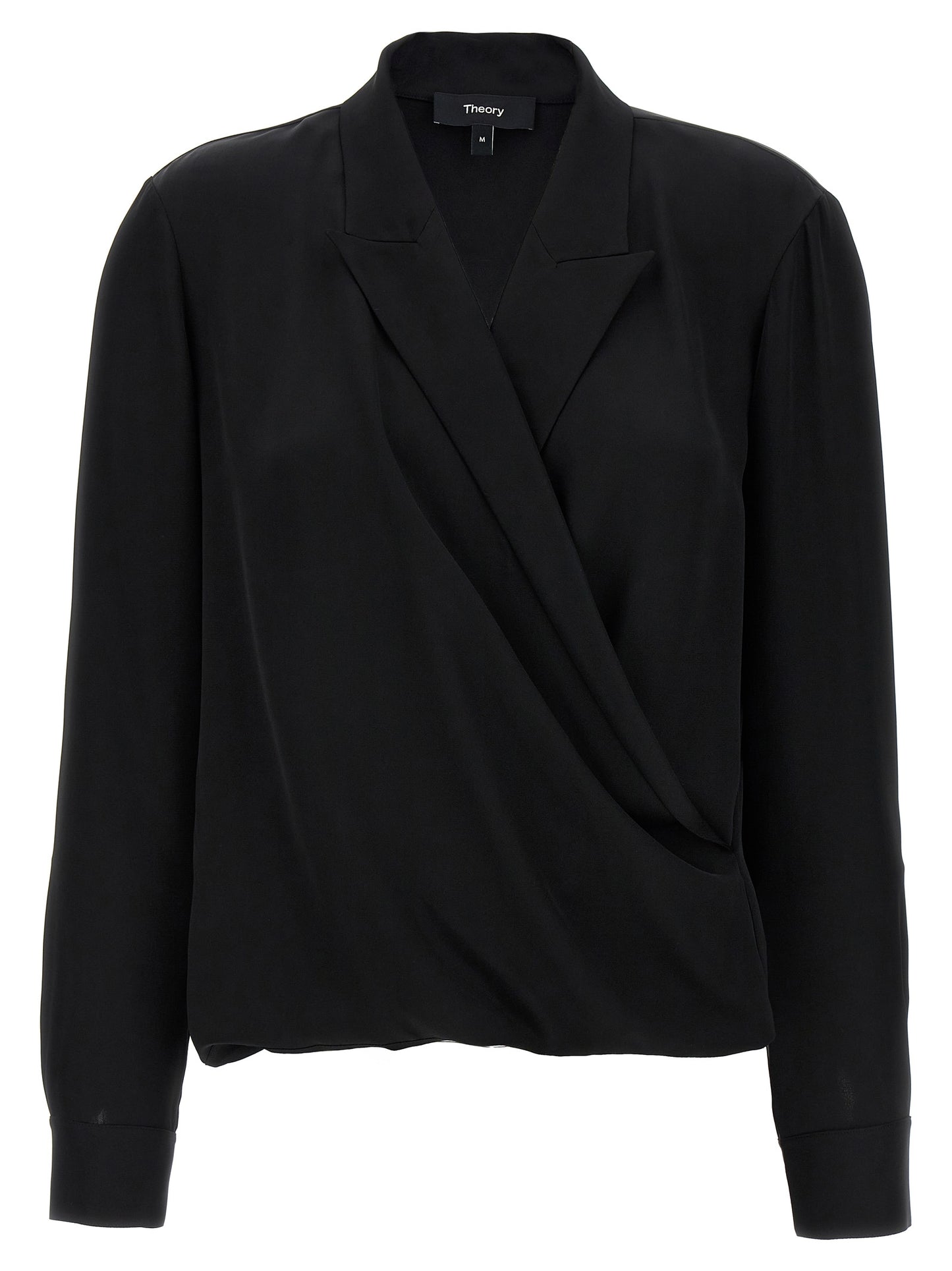 Black Silk Blouse