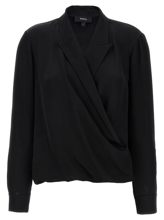 Black Silk Blouse