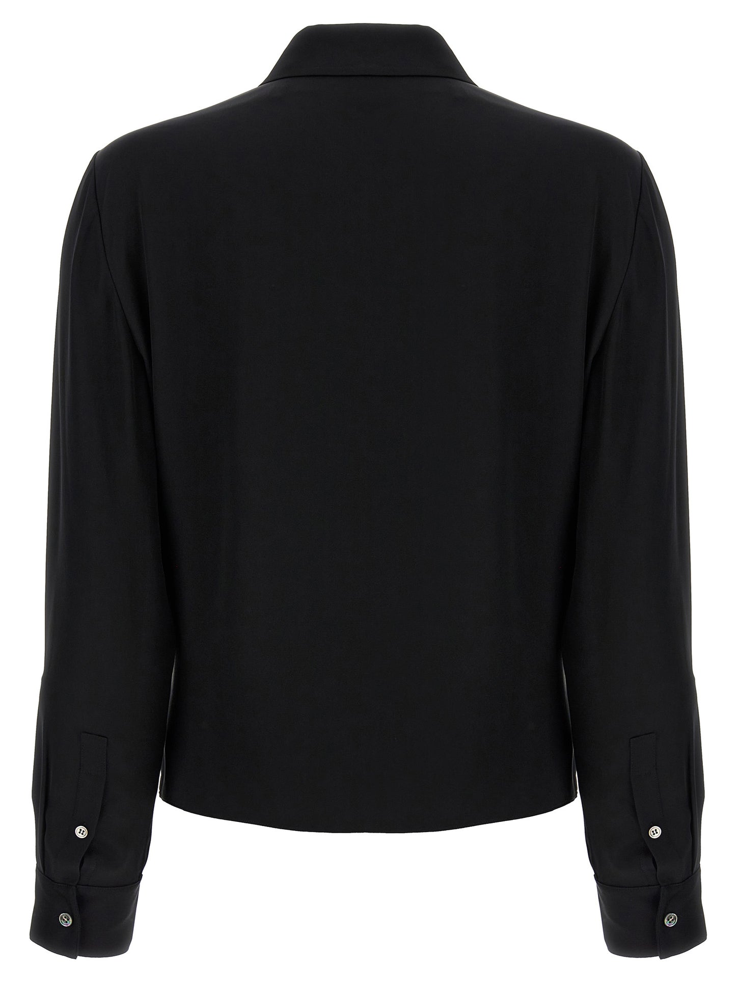 Black Silk Blouse