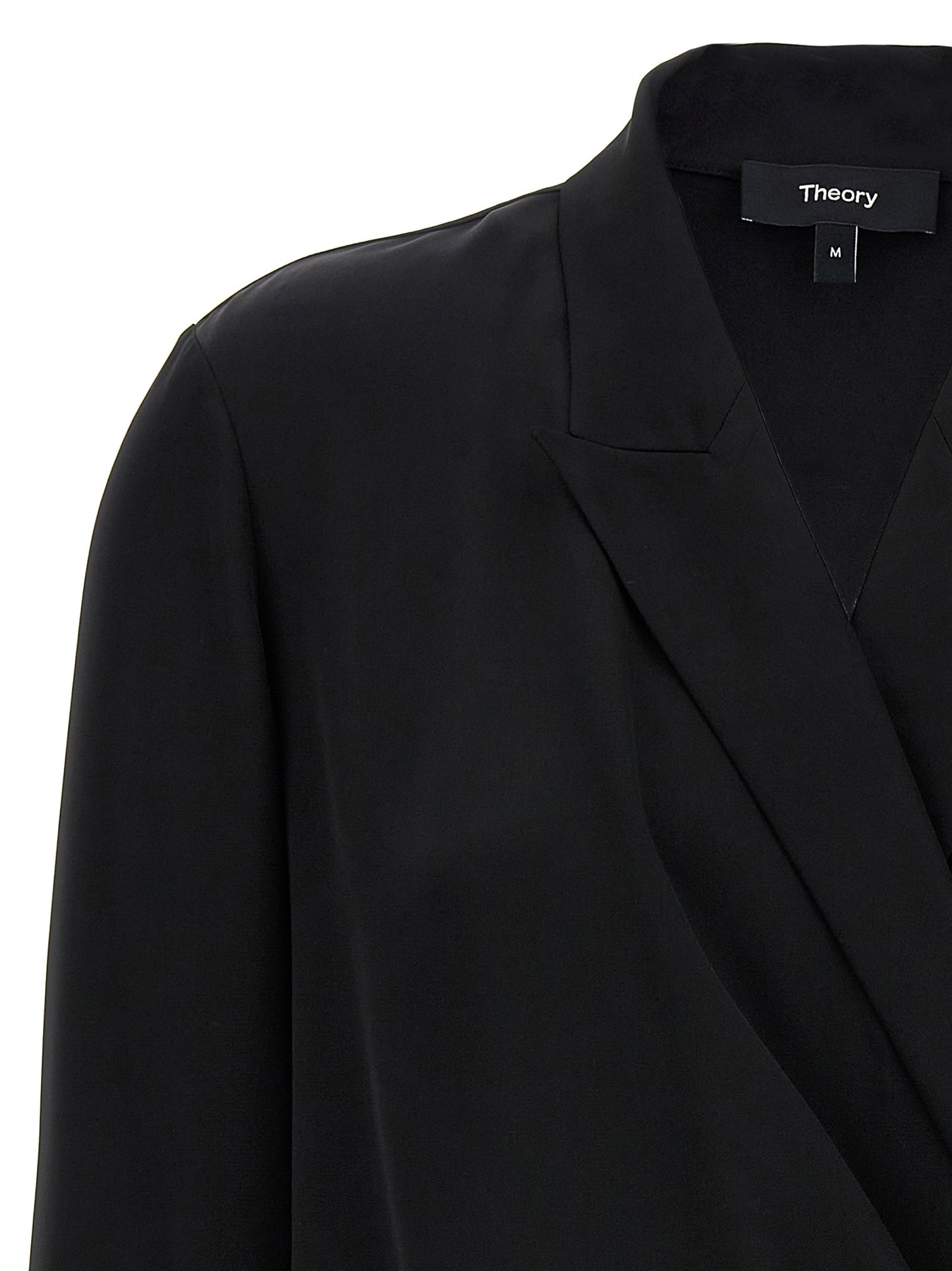 Black Silk Blouse