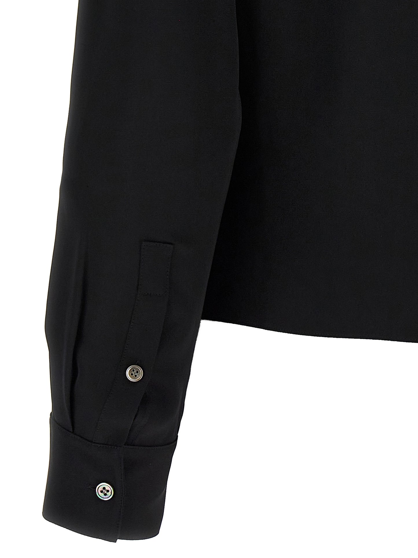 Black Silk Blouse