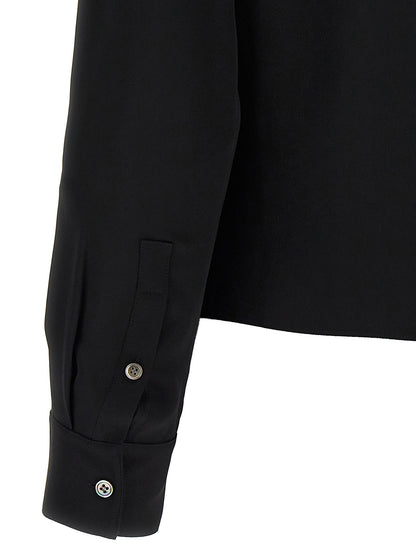 Black Silk Blouse