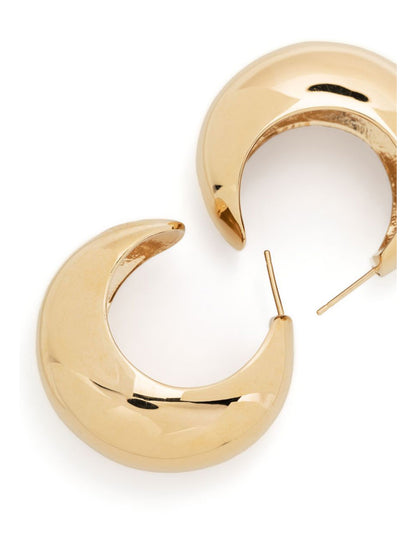 Gold Brass Earrings