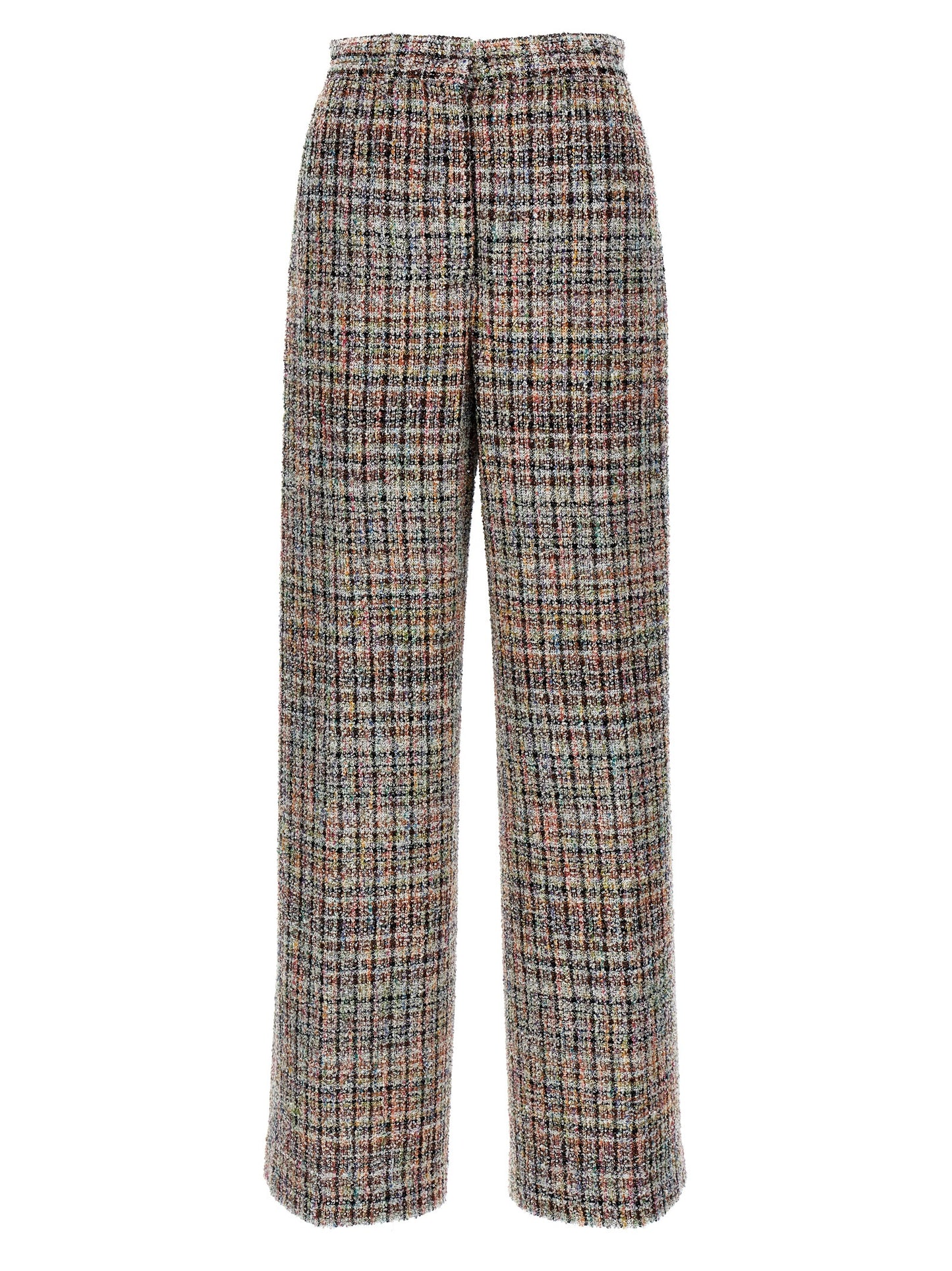 Multicolor Viscose Casual Pants