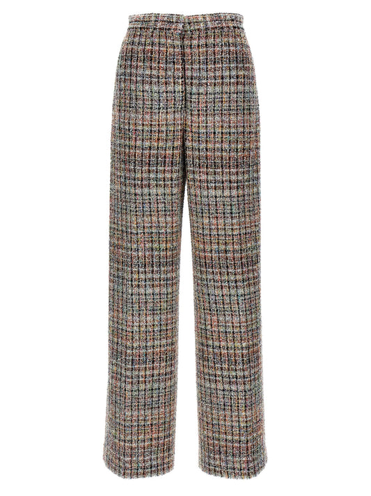Multicolor Viscose Casual Pants