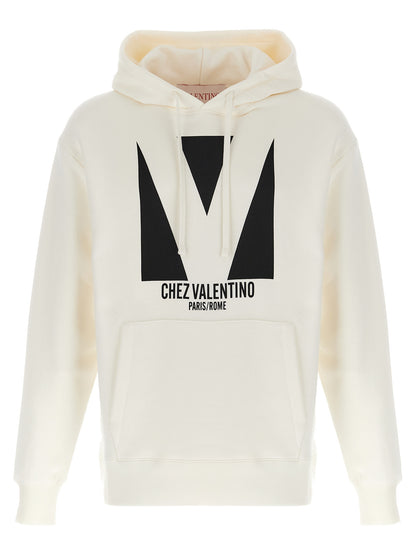 White Cotton Sweatshirt