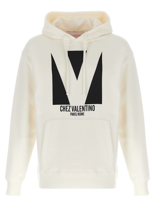 White Cotton Sweatshirt