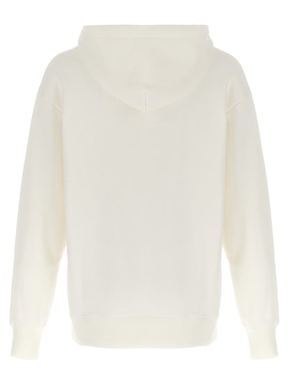 White Cotton Sweatshirt