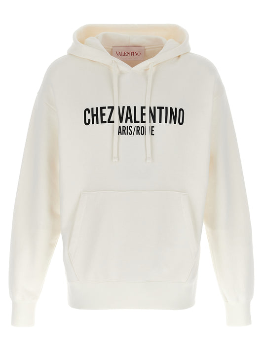 White Cotton Sweatshirt