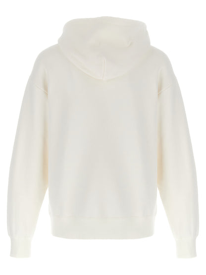 White Cotton Sweatshirt