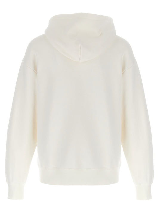 White Cotton Sweatshirt