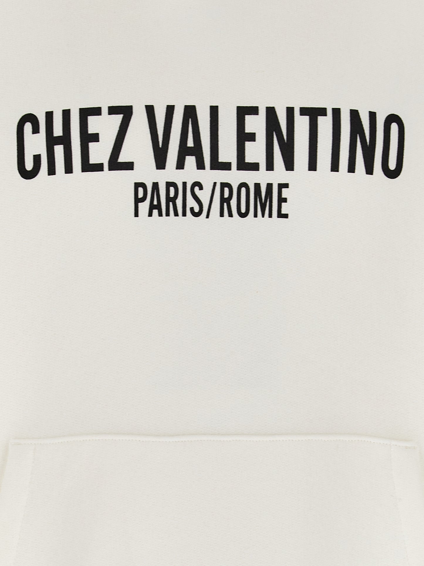 White Cotton Sweatshirt
