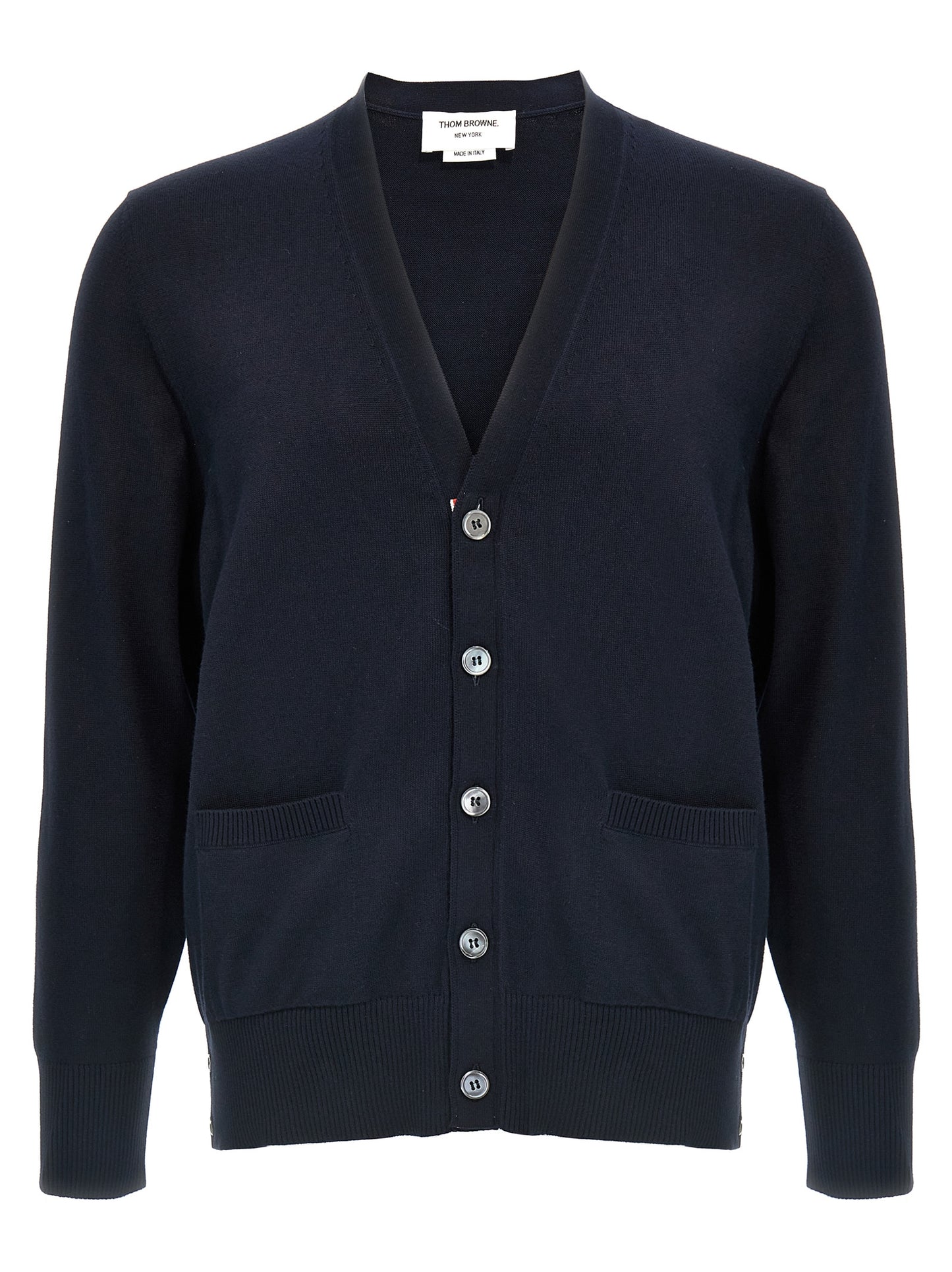 Blue Cotton Cardigan