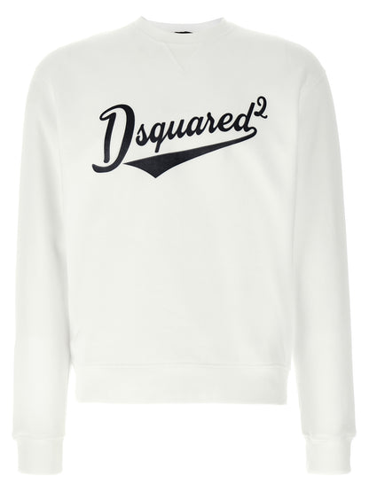 White Cotton Sweatshirt