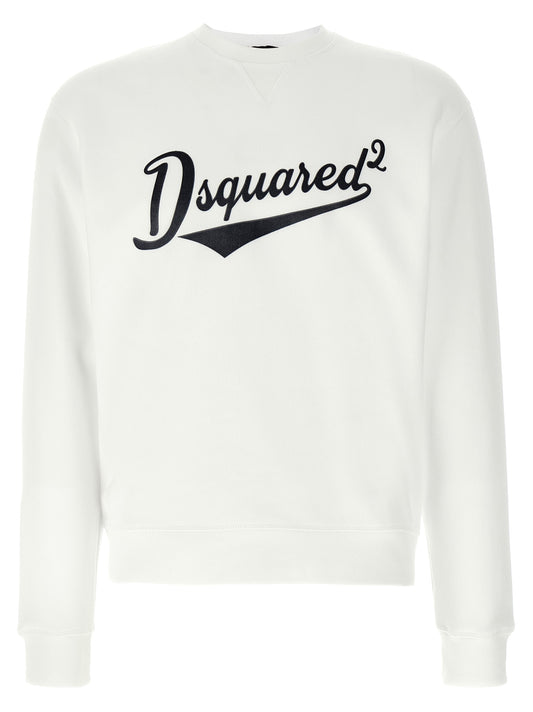 White Cotton Sweatshirt