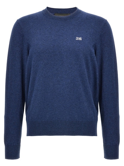 Blue Cotton Cardigan