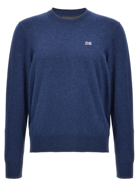 Blue Cotton Cardigan