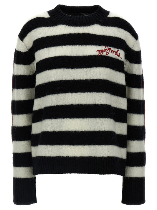 Bicolor Wool Cardigan