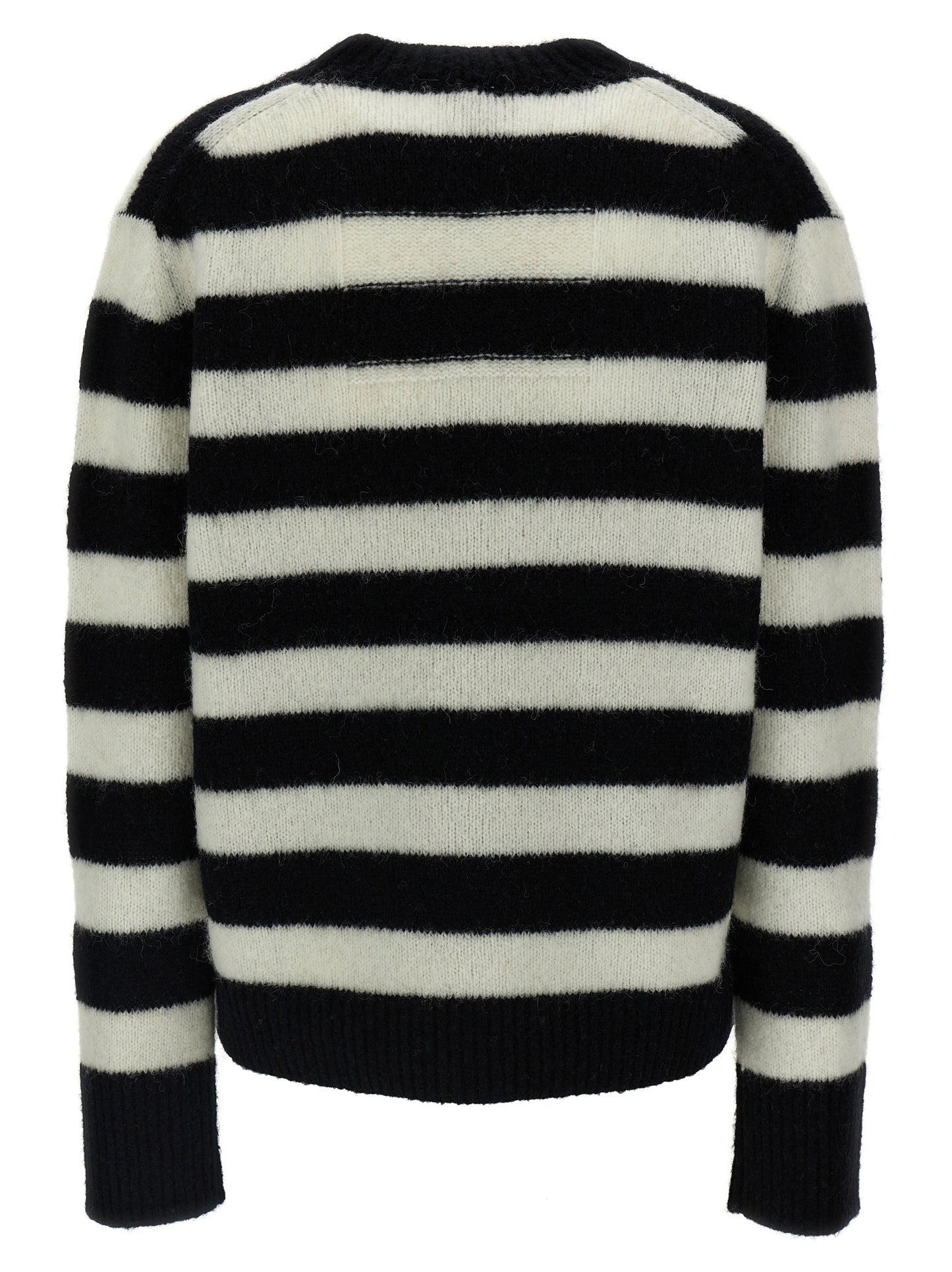 Bicolor Wool Cardigan