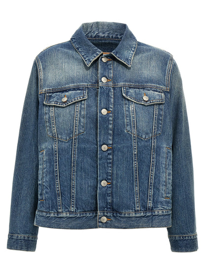 Blue Cotton Denim Jacket