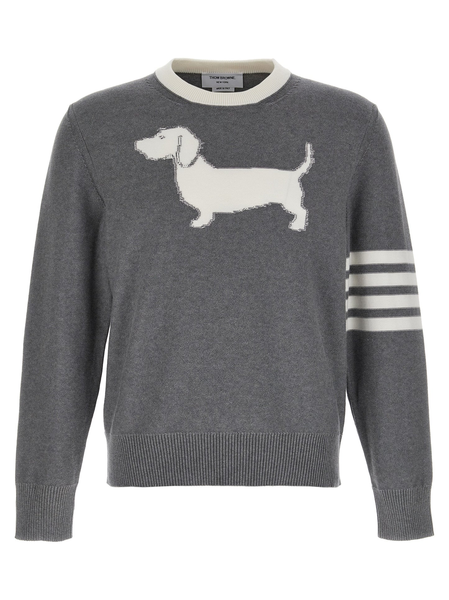 Gray Cotton Cardigan