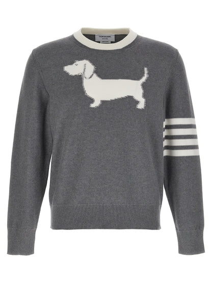 Gray Cotton Cardigan