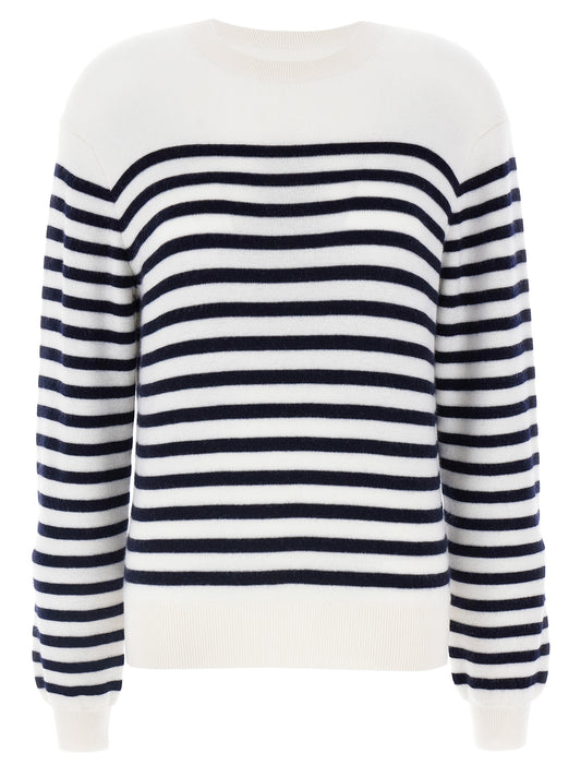 Bicolor Cashmere Cardigan