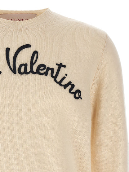 Beige Virgin Wool Cardigan