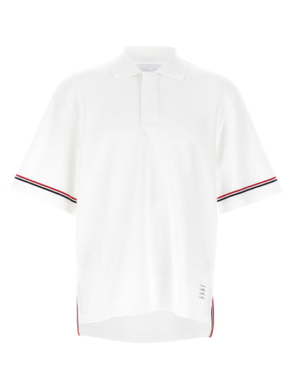 White Cotton Polo Shirt