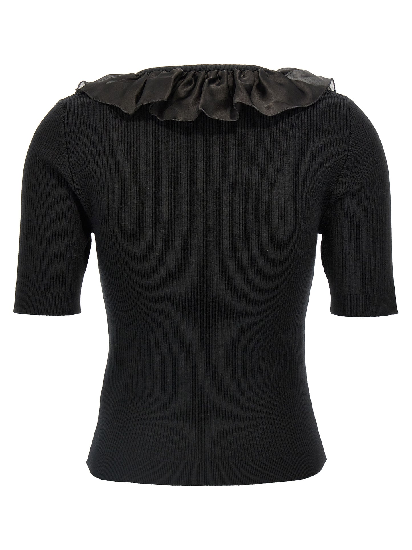 Black Wool T-Shirt