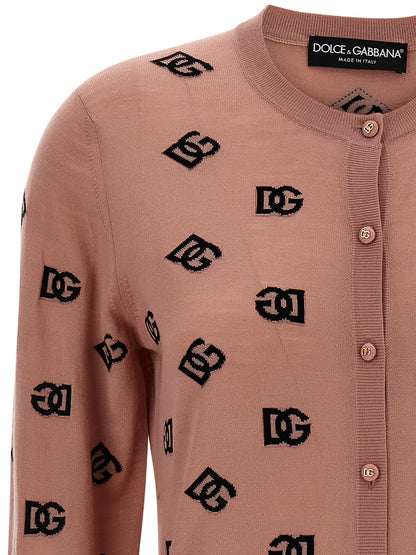 Multicolor Virgin Wool Cardigan