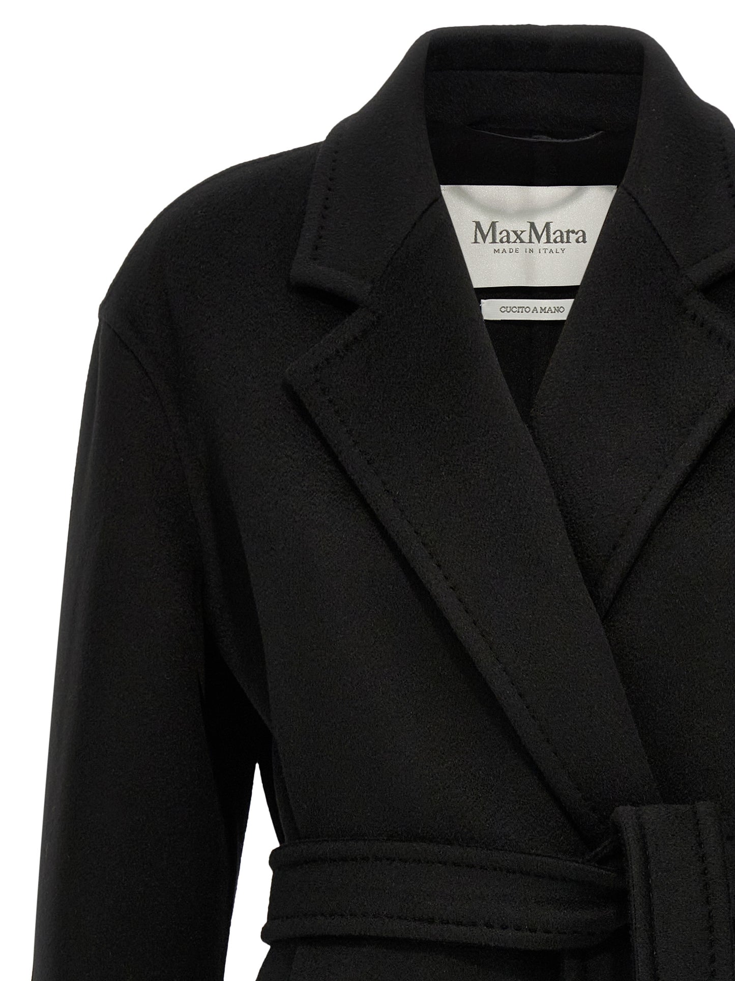 Black Cashmere Coat