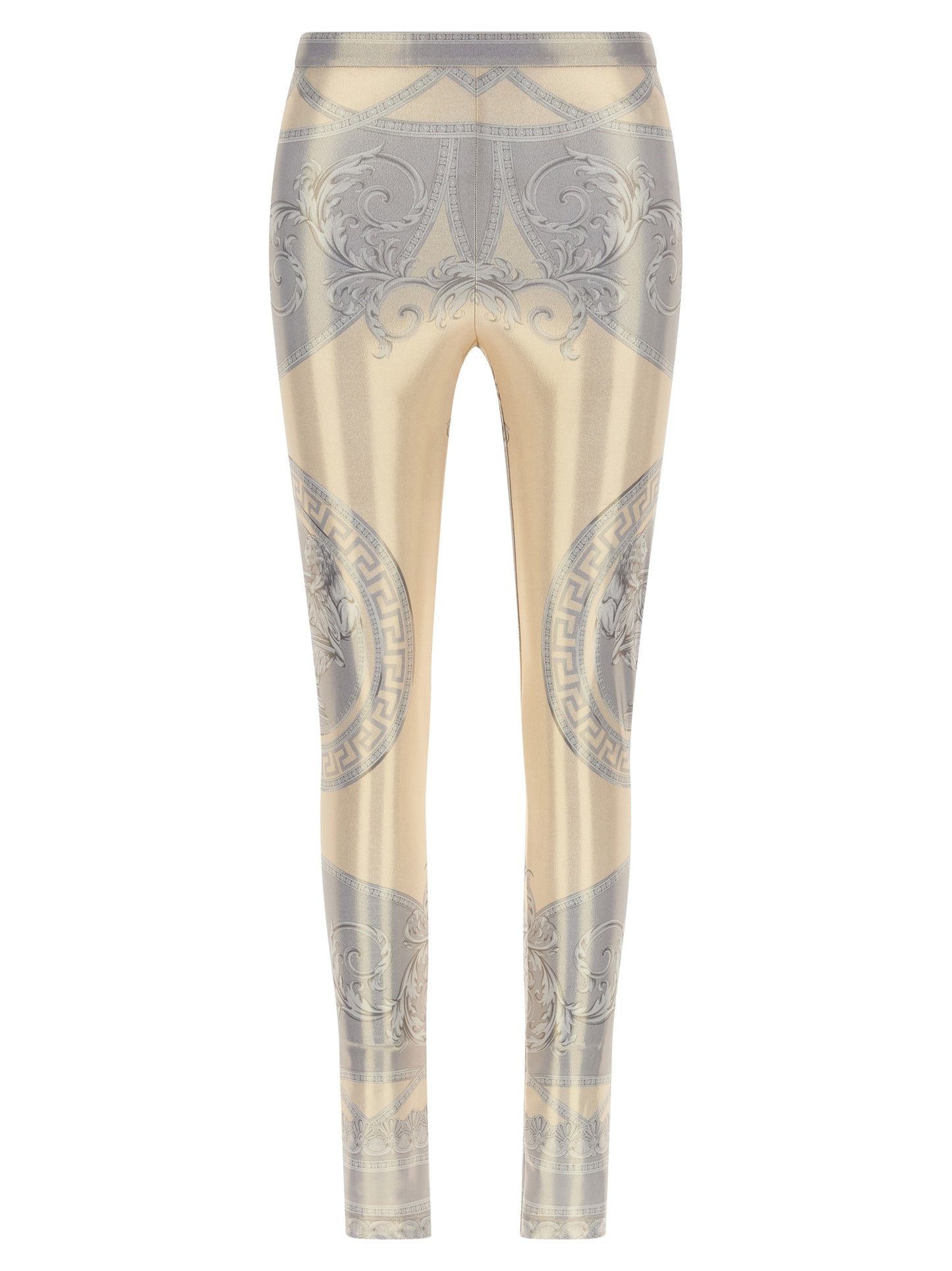 Multicolor Polyester Leggings