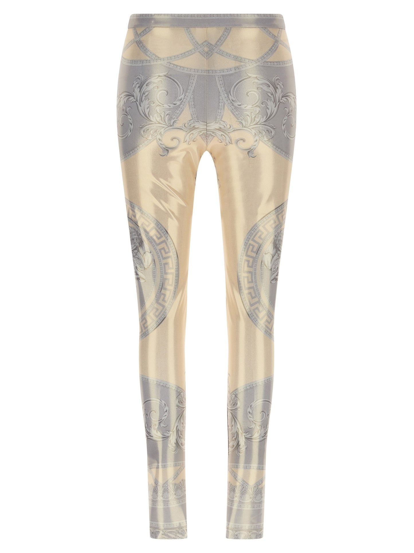 Multicolor Polyester Leggings
