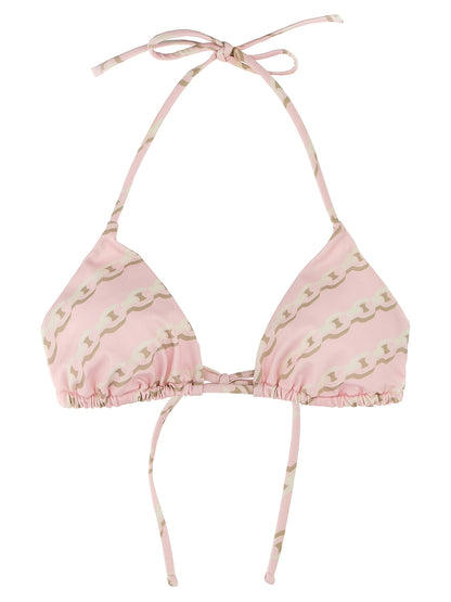 Multicolor Polyester Bikini