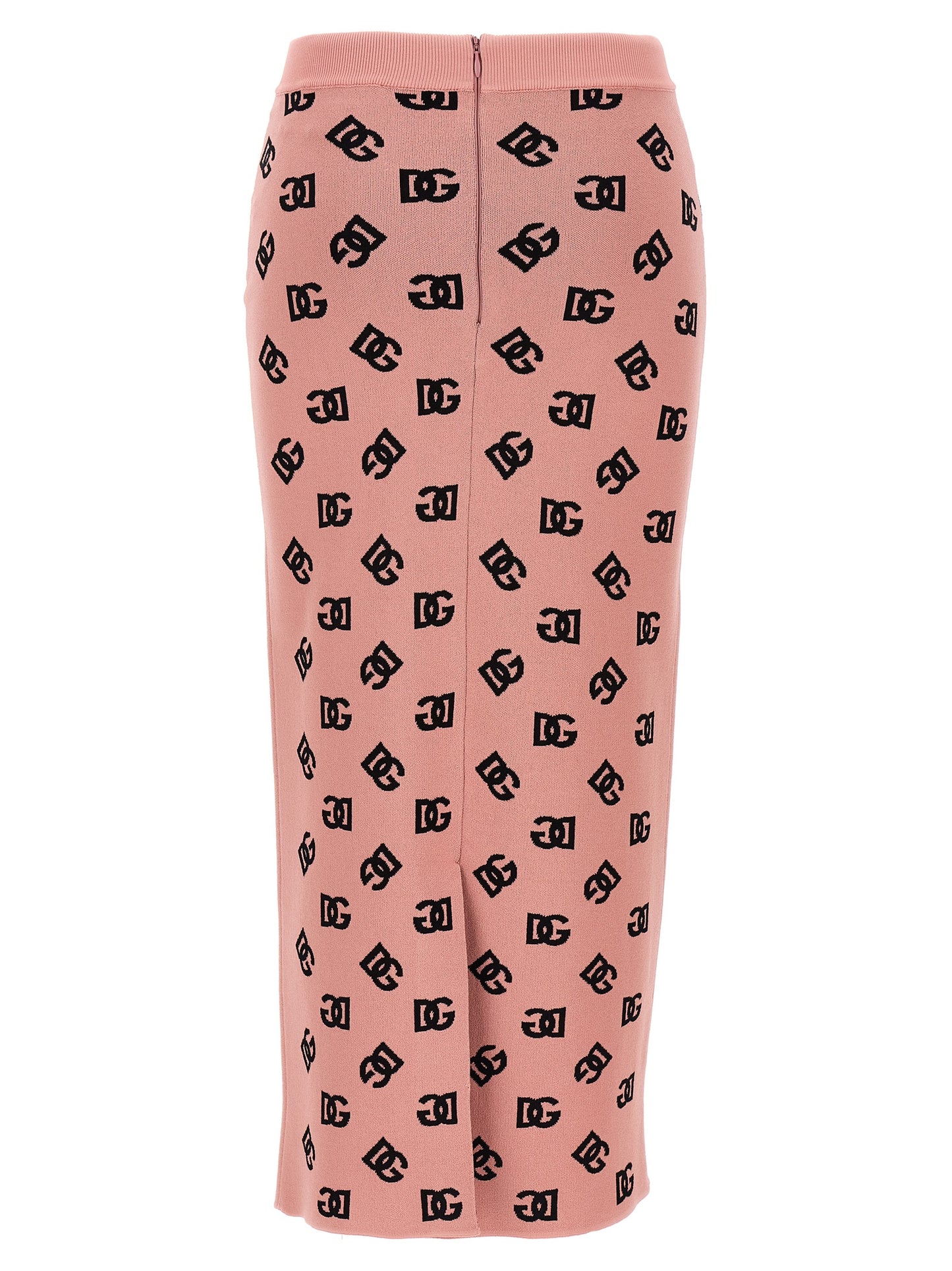 Multicolor Viscose Midi Skirt