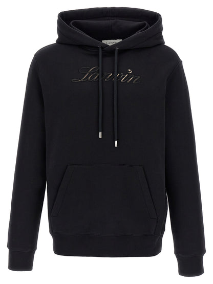 Black Cotton Sweatshirt