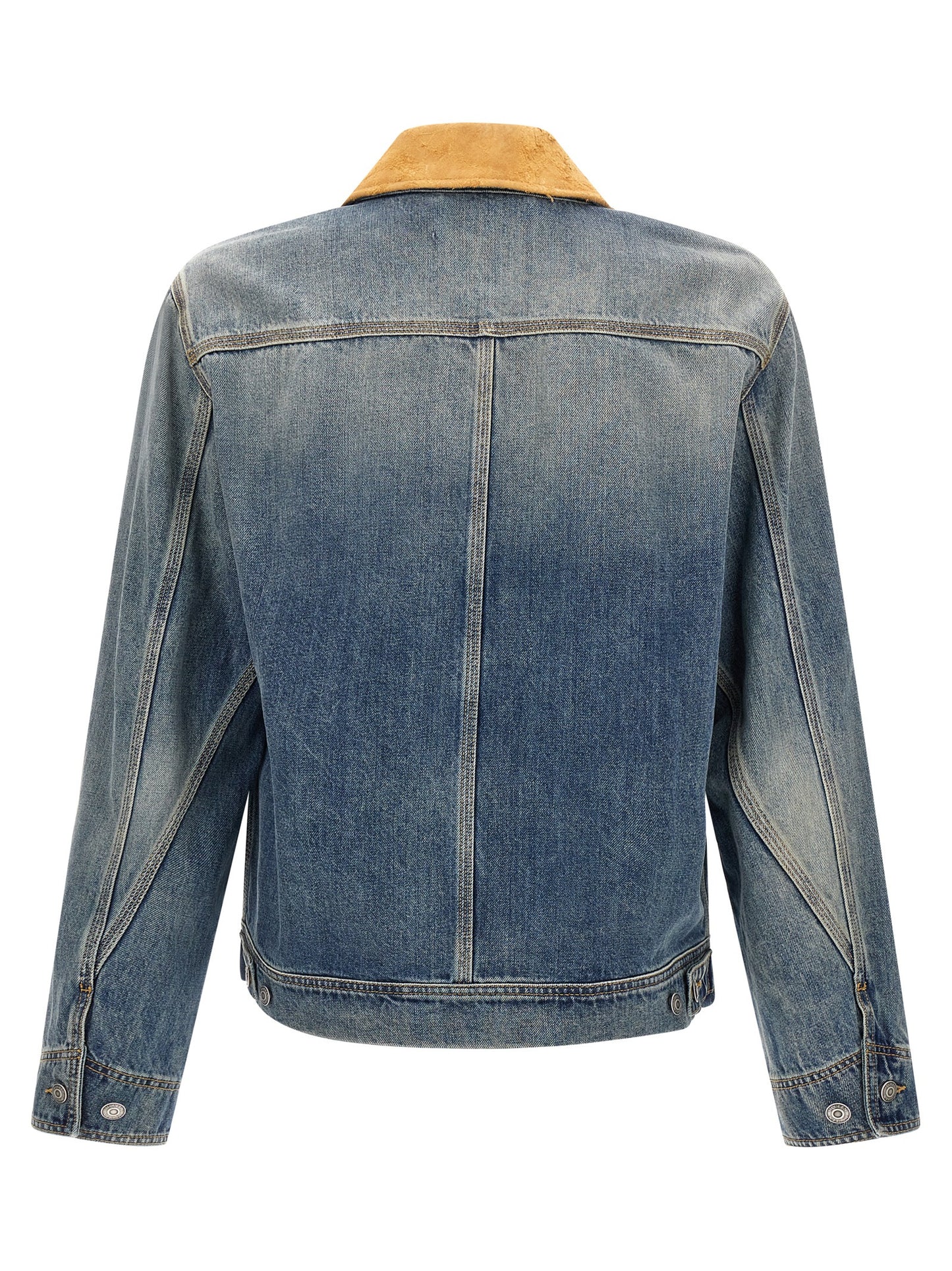 Blue Cotton Denim Jacket
