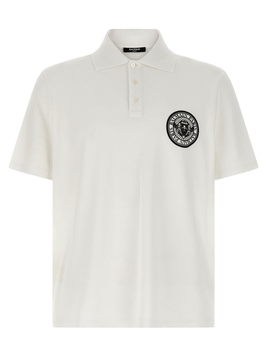 Bicolor Cotton Polo Shirt
