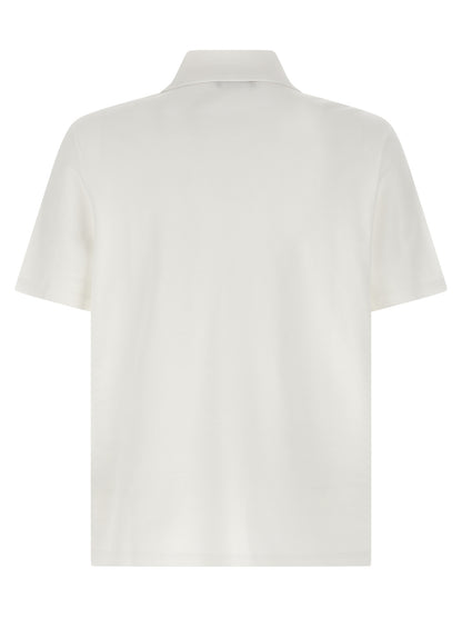 Bicolor Cotton Polo Shirt