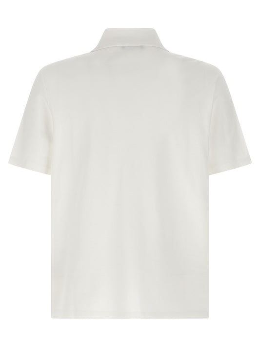 Bicolor Cotton Polo Shirt