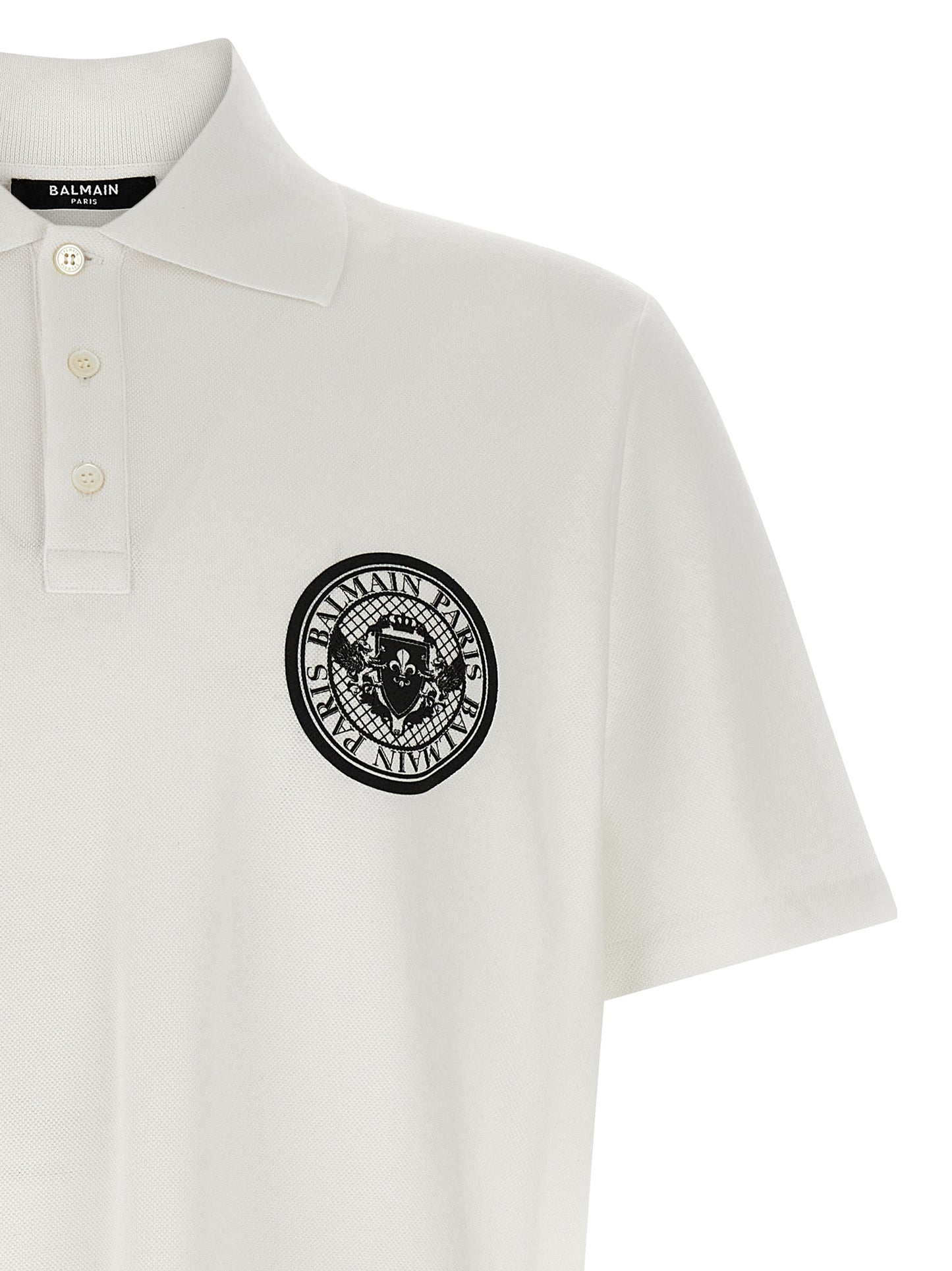 Bicolor Cotton Polo Shirt